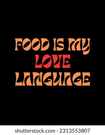 Cooking Typography T shirt Design