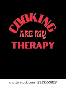 Cooking Typography T shirt Design