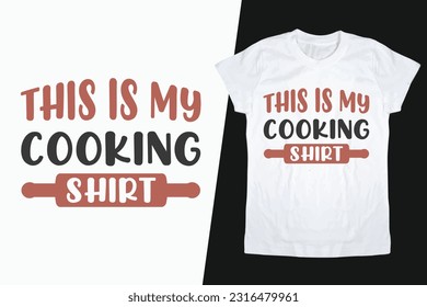 Cooking typography t shirt printable vector, chef vector, Restaurant illustration, t shirt design, Master of the Kitchen, A Chef's Passion, Vector, illustration