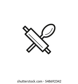 Cooking utensils icon