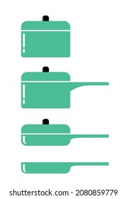 utensilios de cocina para freír, hervir, cocinar, cocinar al vapor un ingrediente alimentario