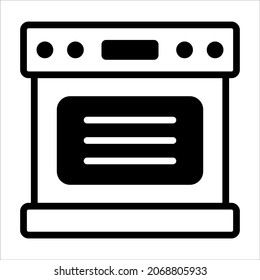 cooking vector black filled outline icon. Modern thin line symbols. Collection of traditional elements.
