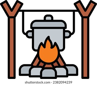 Icono de vector de cocina. Se puede usar para imprimir, móviles y aplicaciones web.