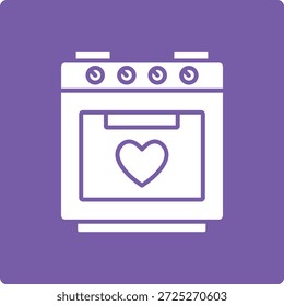 Ícone do vetor de cozinha. Pode ser usado para impressão, aplicativos móveis e da Web.
