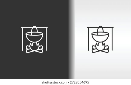 Cooking Vector, Icon Or Logo Sign Isolated Symbol Illustration