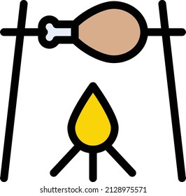 cooking Vector illustration on a transparent background. Premium quality symbols. Stroke vector icon for concept and graphic design.