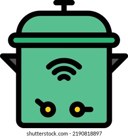 ilustración de vectores de cocina en un fondo transparente.Símbolos de calidad premium.Iconos vectoriales de trazo para el concepto y el diseño gráfico.