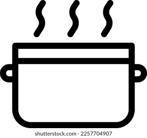 ilustración del vector de cocina en un fondo transparente. Símbolos de calidad superior. Iconos vectoriales de línea delgada para el diseño de conceptos y gráficos. 
