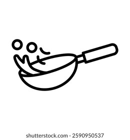 Cooking Vector Line Icon Design