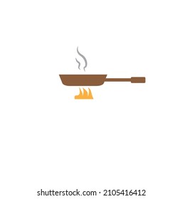 cooking vector logo or flat logo