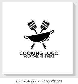 cooking ware logo template design vector, restaurant logo template design inspiration