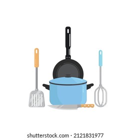 cooking ware vector element design template web