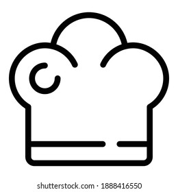 Kocht dieses Symbol. Outline-Köche haben Vektorsymbol für Webdesign einzeln auf weißem Hintergrund