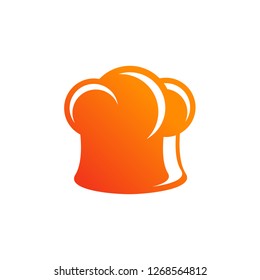 cook's hat vector icon. chef logo design template