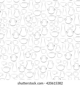 cookware set icons,vector illustration