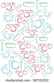 Cookware vector
