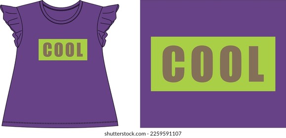 cool 2 color Graphic design vector