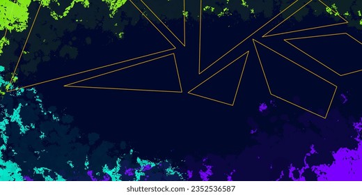 Cool abstract background with paint splash texture 