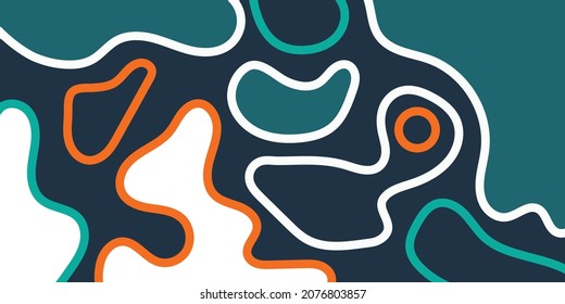 COOL ABSTRACT BACKGROUND FOR TEMPLATE AND FLYER COLOR BLUE