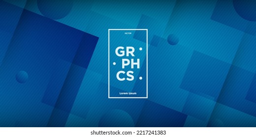 cool abstract blue background with white element shapes.colorful blue design. bright and modern concept. eps10 vector