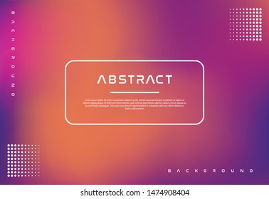 Cool Abstract design background realistic gradient with fluid. eps10 vector