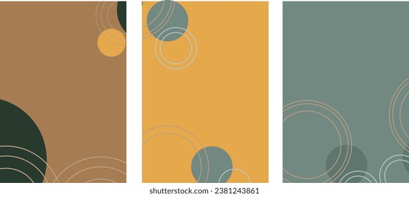 Cool abstract and floral design. Seamless pattern and mask used, easy to re-size. For notebooks, planners, brochures, Abstract creative universal artistic templates. Suitable for poster, business card