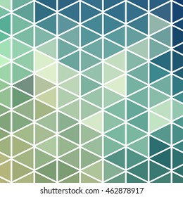 Cool Abstract geometric background with colorful triangles
