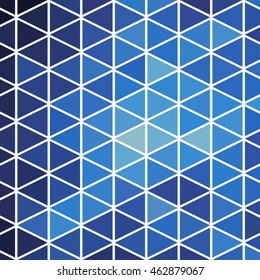 Cool Abstract geometric background with colorful triangles
