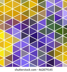 Cool Abstract geometric background with colorful triangles
