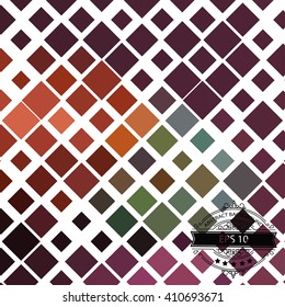 Cool Abstract geometric background with gifferent squares