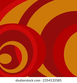 Cool Abstract  gradient shapes composition.