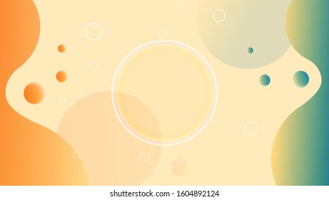 cool abstract liquid background. fluid trendy gradient. shape composition design. eps 10 vector.