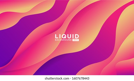 cool abstract liquid background. fluid trendy gradient.fluid 3d shapes composition. shape composition design. eps 10 vector.