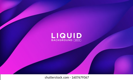 cool abstract liquid background. fluid trendy gradient.fluid 3d shapes composition. shape composition design. eps 10 vector.