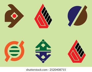 Logos Abstractas frescos - diferentes Diseños frescos para empresas - Organizaciones - Asociaciones - Fundaciones etc.