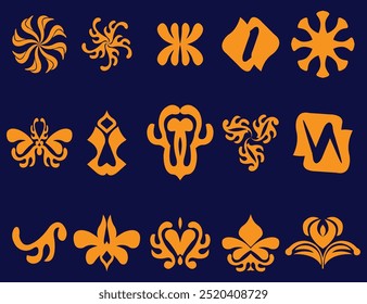 Logos Abstractas frescos - diferentes Diseños frescos para empresas - Organizaciones - Asociaciones - Fundaciones etc.