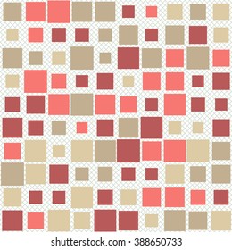 Cool Abstract Pattern - Squares pattern in different colors
