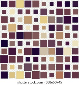 Cool Abstract Pattern - Squares pattern in different colors
