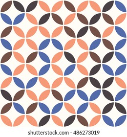 Cool abstract retro pattern
