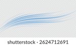 cool airflow effect with light blue waves and dynamic motion, representing fresh wind, filtration, and purification. Perfect for air conditioners, ventilation, speed, and futuristic design concepts.