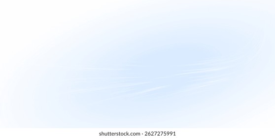 efeito de fluxo de ar frio com ondas azuis claras e movimento dinâmico, representando vento fresco, filtração e purificação. Perfeito para condicionadores de ar, ventilação, velocidade e conceitos de design futurista.