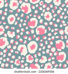 Cool Animal Skin Fashion Pattern. Modern Fabric Texture, Wild Fur Repeat Pattern. Elegant Cheetah Wildlife Seamless Leopard Print. Leopard Print Seamless Vector Design. Cheetah Textile Background.
