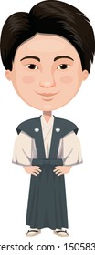 Cool Asian Guy On Transparent Background Illustration