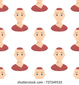 Cool avatars different nations people portraits ethnicity different skin tones ethnic affiliation and hair styles vector illustration.