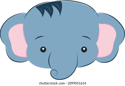 Cool Baby Elephant Vector 