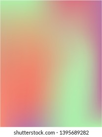 Cool backdrop from simple gradient mesh. Random splash and spreading spot. Vector illustration shape. Pink beautiful backdrops for use on mobile devices.