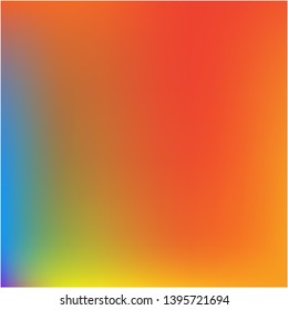 Cool backdrop from simple patterns. Amazing splash and spreading spot. Vector illustration show. Orange beautiful backdrops for use on modern electronic devices.