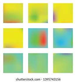 Cool backdrop from simple patterns. Amazing splash and spreading spot. Vector illustration flat. Yellow beautiful backdrops for use on modern electronic devices.