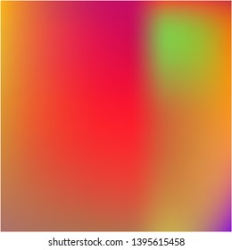 Cool backdrop from simple patterns. Interesting splash and spreading spot. Vector illustration cover. Red beautiful backdrops for use on modern electronic devices.