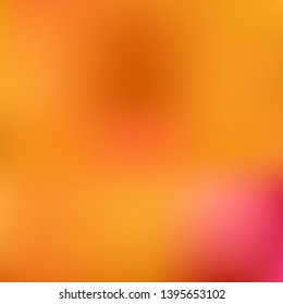 Cool backdrop from simple patterns. Interesting splash and spreading spot. Vector illustration shape. Orange beautiful backdrops for use on modern electronic devices.